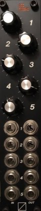 MOTM Module 5X Attenuator from Analog Craftsman