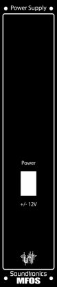 MOTM Module MFOS Adjustable Bipolar Power Supply from Soundtronics