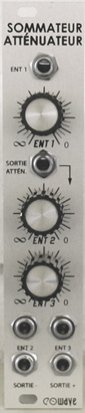 Eurorack Module Sommateur-Atténuateur from Eowave