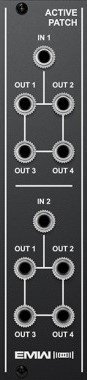 Eurorack Module Active patch from EMW