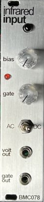 Eurorack Module BMC078 Infrared Input from Barton Musical Circuits