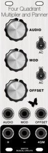 Eurorack Module BMC053 4 Quadrant Multiplier and Panner - synthCube from synthCube