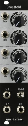 Eurorack Module Crossfold (New Panel) from Antimatter Audio