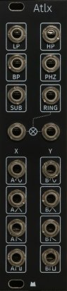 Eurorack Module Atlx - Black Panel from Mörk Modules