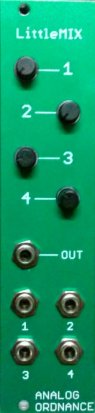 Eurorack Module LittleMIX (Ver. B) from Analog Ordnance