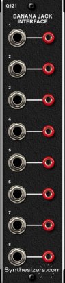 MU Module Q121 Banana Jack Interface from Synthesizers.com