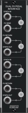 MU Module FSFX 119: Dual FX Pedal Interface from Free State FX