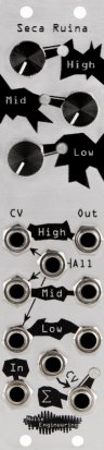 Eurorack Module Seca Ruina (Silver) from Noise Engineering