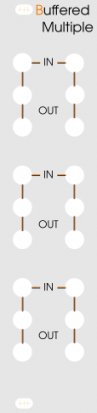 Eurorack Module Buffered Multiple from Other/unknown