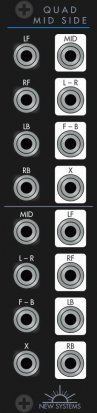 Eurorack Module Quad Mid Side from New Systems Instruments