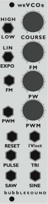 Eurorack Module Wrvcob from Bubblesound Instruments