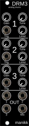 Eurorack Module DRM3 from Manikk