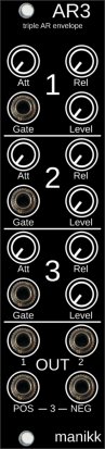 Eurorack Module AR3 from Manikk