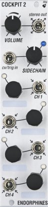 Eurorack Module Cockpit 2 (silver) from Endorphin.es