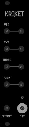 Eurorack Module Kriket 6hp from Other/unknown