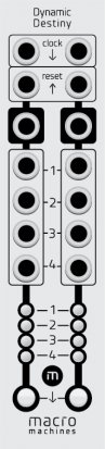 Eurorack Module Dynamic Destiny from Macro Machines