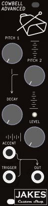 Eurorack Module JCS Advanced Cowbell Module from Jake's Custom Shop