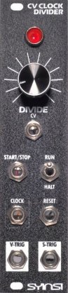 Eurorack Module CV Clock Divider from Syinsi