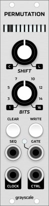 Eurorack Module Permutation (6hp) from Grayscale