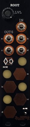 Eurorack Module Root (copper) from Folktek