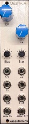 Eurorack Module Dual VCA from Kassutronics