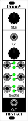 Eurorack Module Drum6 from Other/unknown