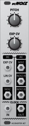 Eurorack Module vcNOIZ (panel v2) from Hexinverter Électronique