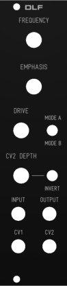 Eurorack Module Discrete Ladder Filter from Oakley