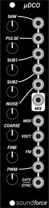 Eurorack Module uDCO from SoundForce