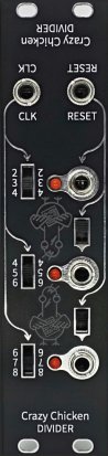 Eurorack Module DIVIDER from Crazy Chicken