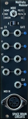 Eurorack Module  MidiVoltsModular from Other/unknown