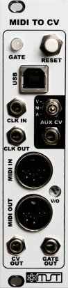 Eurorack Module MST MIDI to CV Converter from Synthrotek