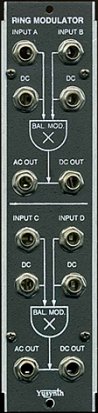 MU Module Dual Balanced Modulator from YuSynth