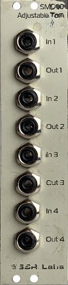 Eurorack Module Quad Adjustable Tom 6hp Prototype from SSSR Labs