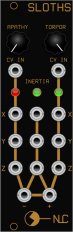 Eurorack Module Triple Sloths V2 from Nonlinearcircuits