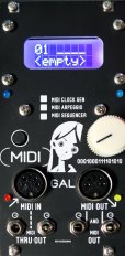 Midigal 12hp Midi Module