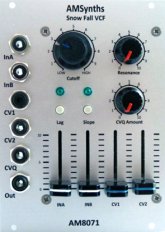 Eurorack Module AM8071 Snowfall VCF from AMSynths