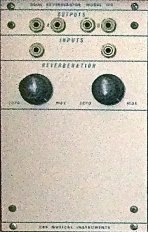 Model 190 Dual Reverberation Unit