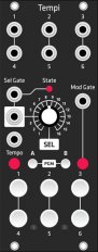 Tempi (Grayscale black panel)