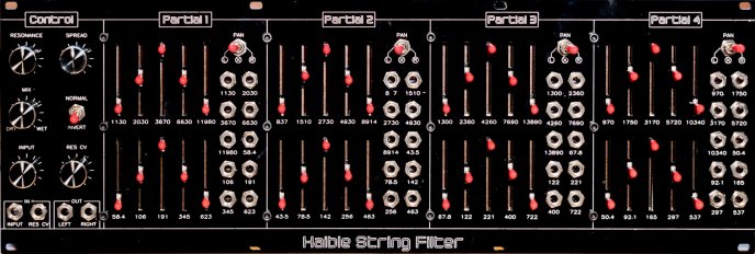 Haible String Filter Eurorack