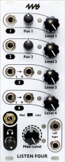 Eurorack Module Listen Four from 4ms Company