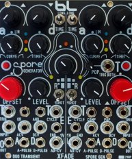 Eurorack Module Spore Generator from Blue Lantern Modules