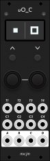 Eurorack Module uO_c (black panel) from Grayscale