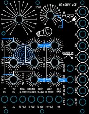 ARP Odyssey VCF and Ring Mod PROTOTYPE