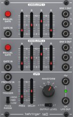 Eurorack Module SYSTEM 100 140 DUAL ENVELOPE/LFO from Behringer