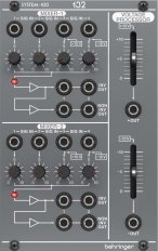 SYSTEM 100 132 DUAL CV/AUDIO MIXER & CV GENERATOR