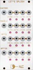 Eurorack Module Let's Splosh from Nonlinearcircuits