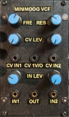 YuSynth Minimoog VCF Module