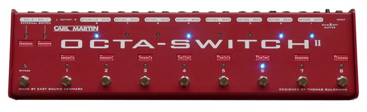 Pedals Module Octaswitch MK2 from Carl Martin