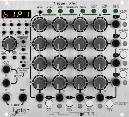 Eurorack Module Trigger Riot from Tiptop Audio